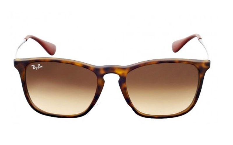 Rayban Highstreet Brown Gradient Sunglasses