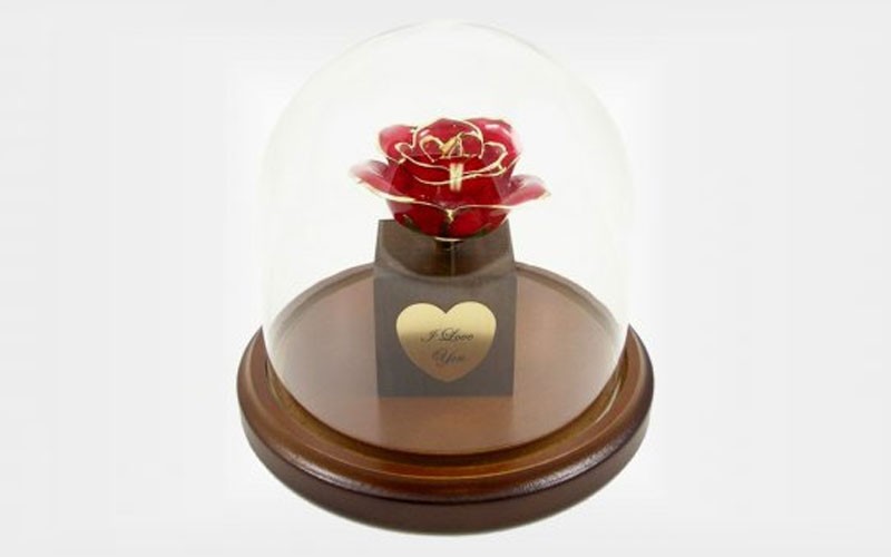 Personalized Enchanted Preserved Rose Bloom
