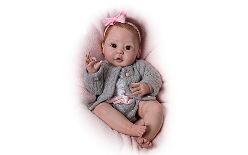 Sherry Miller Cuddly Coo Interactive Baby Girl Doll