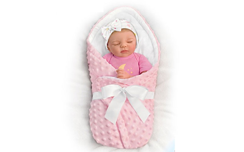 So Truly Real My Little Dreamer Lifelike Baby Doll With Blanket