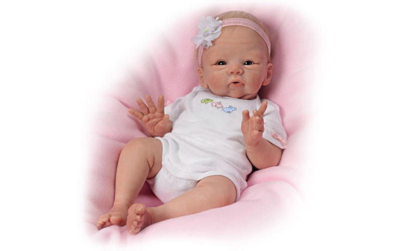 Tasha Edenholm Snuggle Bunny Poseable Lifelike Baby Doll