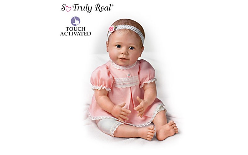 Linda Murray Lifelike Baby Girl Doll Moves & Coos When Touched