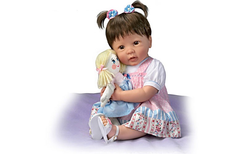 Linda Murray Molly and Rags Pull String Baby Doll