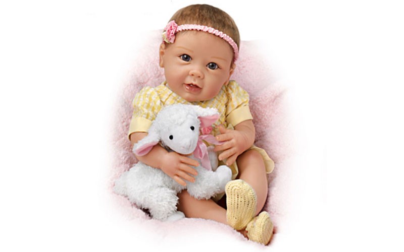 Linda Murray Littlest Lamb Lifelike Poseable Baby Doll