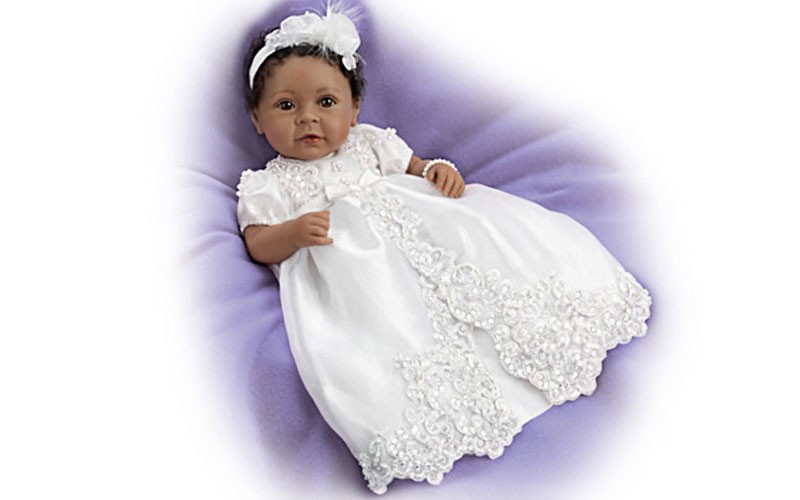 We Dedicate This Child To The Lord Lifelike Baby Doll