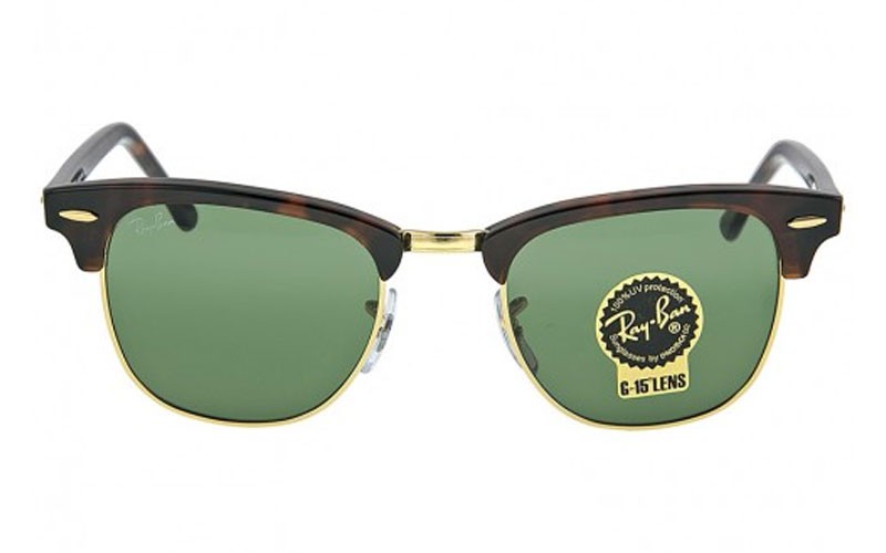 Rayban Clubmaster Tortoise 49 mm Sunglasses