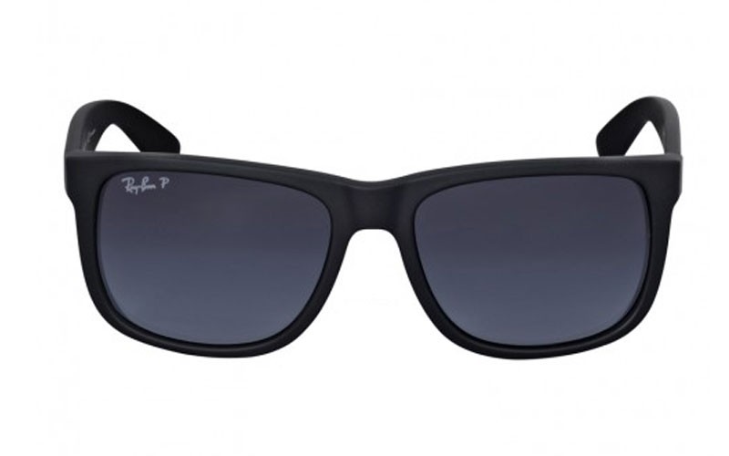 RayBan Justin Classic Polarized Grey Gradient Sunglasses