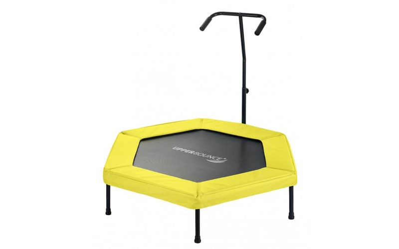 Upper Bounce 50” Hexagonal Mini Trampoline Yellow