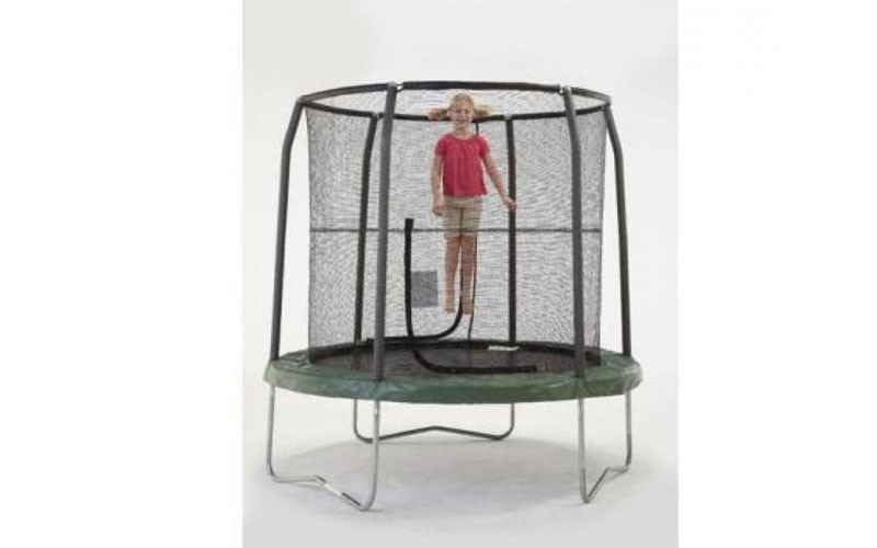 7.5ft Bazoongi JumpPod Trampoline with Enclosure