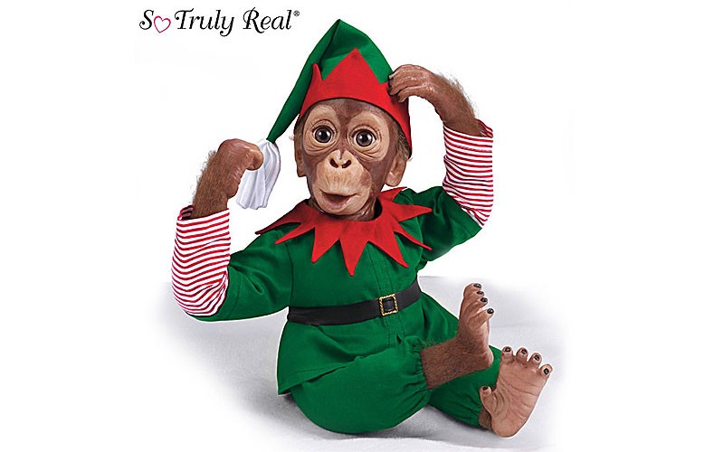 Simon Laurens Jolly, The Holiday Elf Orangutan Baby Doll