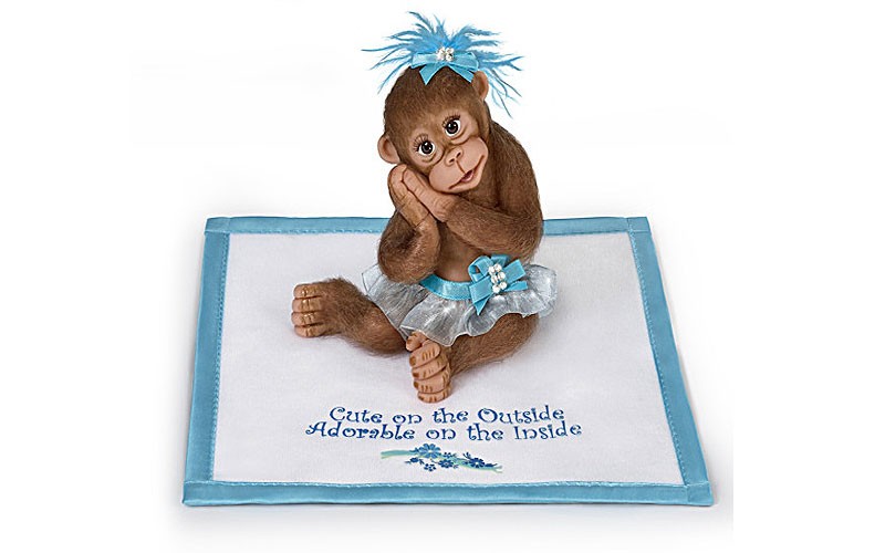 Cute On The Outside Adorable On The Inside Monkey Doll