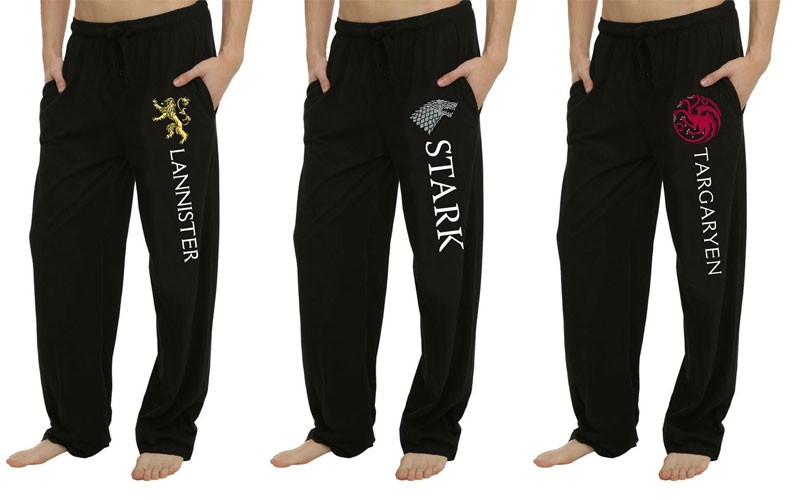 Game of Thrones Mens House Banners Pajama Pants